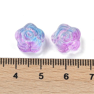 Transparent Glass Beads DGLA-E004-04L-1