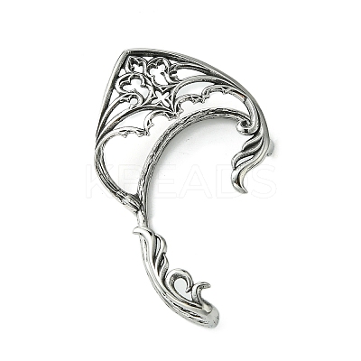 316 Surgical Stainless Steel Cuff Earrings LS-EJEW-E300-05AS-04-1