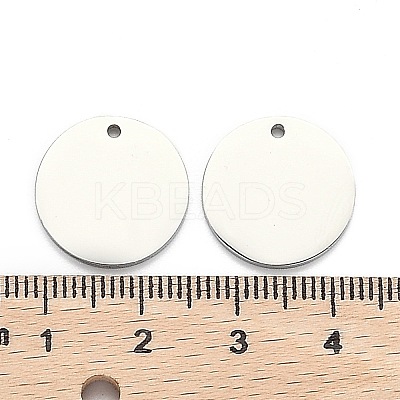 Non-Tarnish 304 Stainless Steel Stamping Blank Tag Mirror Polished Finish Pendants LS-STAS-L220-04P-A-1