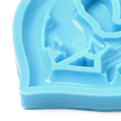 Heart with Pinky Promise Valentine Day DIY Pendant Silicone Molds SIMO-C007-06-1