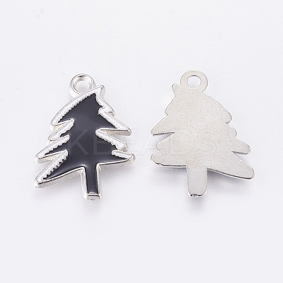 Alloy Enamel Pendants ENAM-P079-4-1