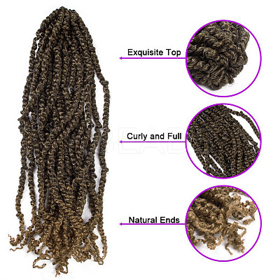 Pre-Twisted Passion Twists Crochet Hair OHAR-G005-17B-1