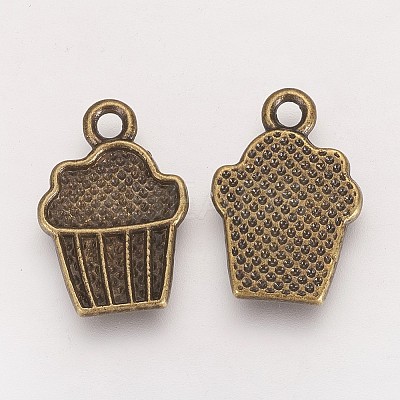Tibetan Style Alloy Drink Charms TIBEP-A100748-AB-LF-1