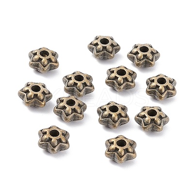 Tibetan Silver Spacer Beads LS-MLF1057Y-NF-1