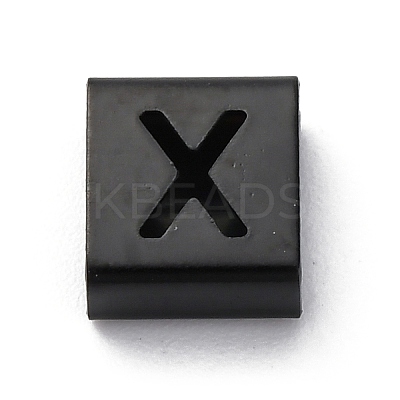 Ion Plating(IP) 304 Stainless Steel Square Slide Charms STAS-L132-15X-B-1
