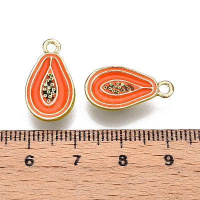 Alloy Enamel Pendants ENAM-N056-404H-1