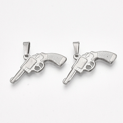 Non-Tarnish 304 Stainless Steel Pendants LS-STAS-T045-31P-1