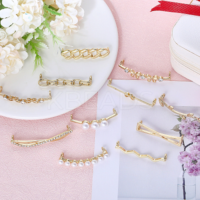 20Pcs 10 Styles Alloy Shoelace Buckle FIND-GL0001-75-1