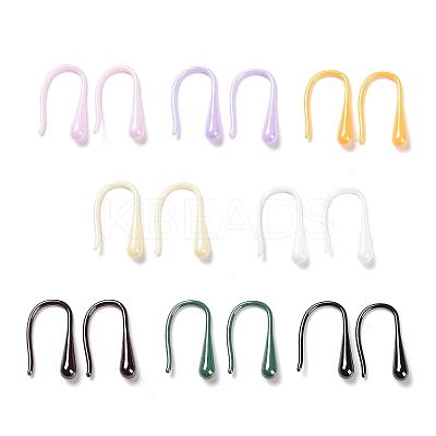 Hypoallergenic Bioceramics Zirconia Ceramic Teardrop Dangle Earrings EJEW-Z023-05-1
