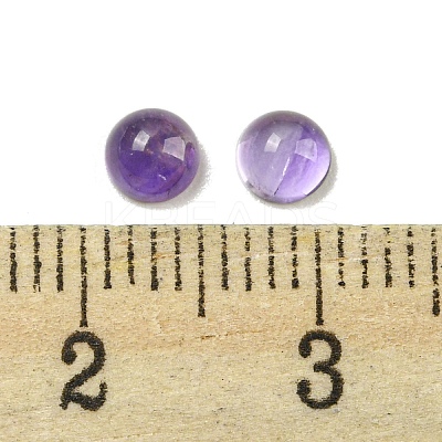 Natural Amethyst Cabochons G-H309-03-38-1