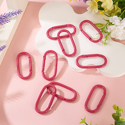 10Pcs Alloy Spring Gate Rings FIND-TA0009-25I-1