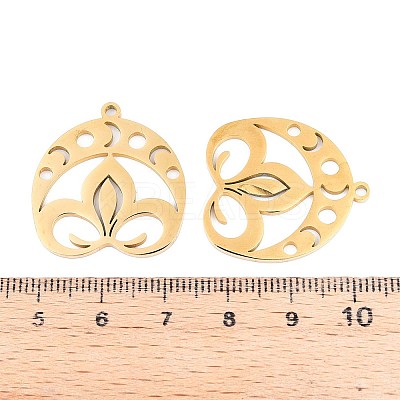 304 Stainless Steel Pendants STAS-N108-38G-1