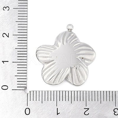 Non-Tarnish 304 Stainless Steel Pendants STAS-L022-420P-1