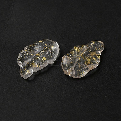 Dyed & Heated Glass Pendants X1-GLAA-B009-06J-1