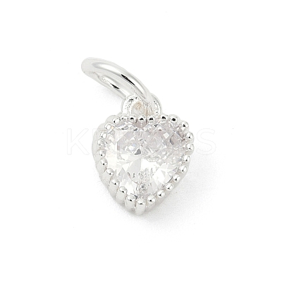 Brass Micro Pave Cubic Zirconia Pendants LS-KK-H204-01S-05-1