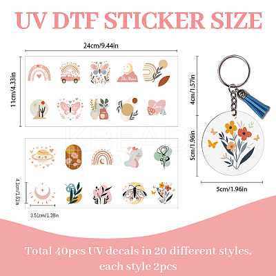 DIY Keychain Making Kits DIY-GO0002-53B-1