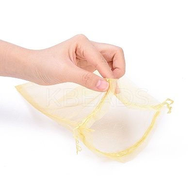 Rectangle Jewelry Packing Drawable Pouches OP-S004-17x23cm-M-1