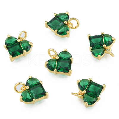 Glass Charms X-KK-N233-423-1