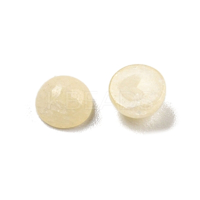 Natural White Jade Dyed Cabochons G-H309-03-24-1