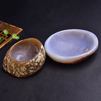 Natural Agate Charging Bowl for Cleansing PW-WG25657-01-1