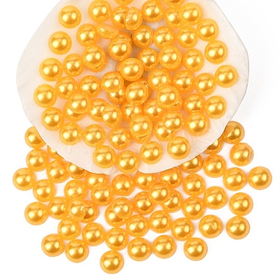 100Pcs ABS Plastic Imitation Pearl Cabochons SACR-YW0001-79F-1