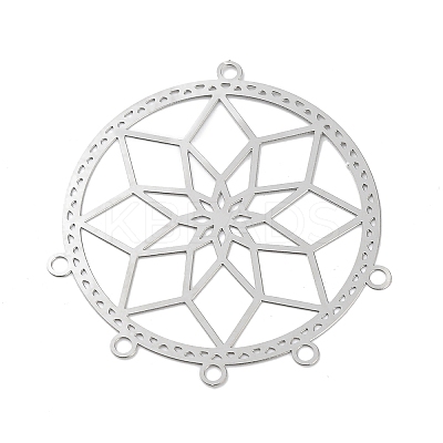 Tarnish Resistant 201 Stainless Steel Chandelier Component Links STAS-K257-40P-1