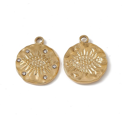 PVD Vacuum Plating 201 Stainless Steel Pendants STAS-J401-VC719-1