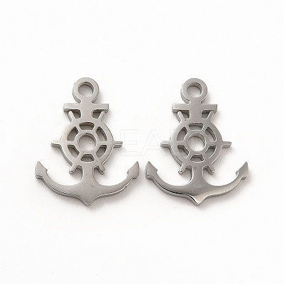 Non-Tarnish 304 Stainless Steel Pendants STAS-M089-30P-1