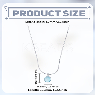 1Pc Oval Brass Pendant Necklaces for Women NJEW-LP0003-19-1