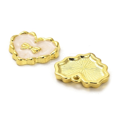 Alloy Enamel Pendants ENAM-R145-02G-1