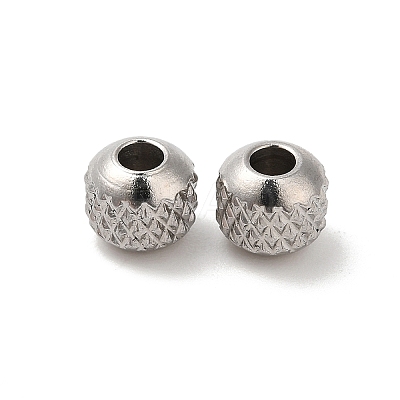Non-Tarnish 304 Stainless Steel Bead STAS-H214-28A-P-1