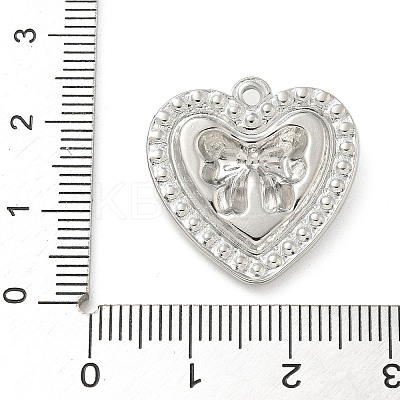 304 Stainless Steel Pendant Rhinestone Settings STAS-M082-01P-1