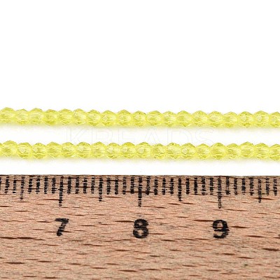 Transparent Glass Beads Strands GLAA-H021-03-23-1
