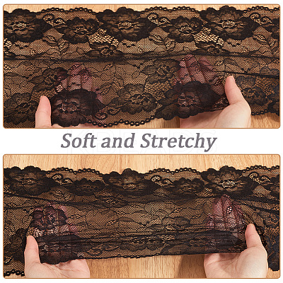 Polyester Lace Trim Ribbon OCOR-WH20006-33B-1