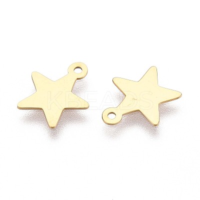 Ion Plating(IP) 304 Stainless Steel Pendants STAS-T064-78G-1