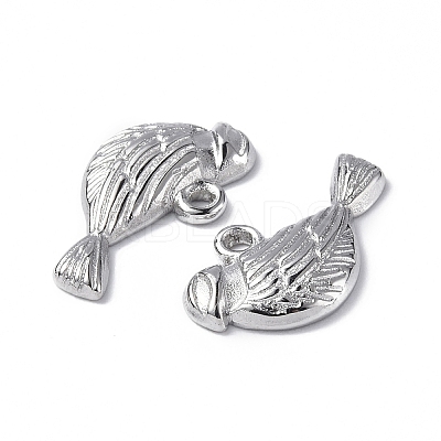 Non-Tarnish 304 Stainless Steel Charms STAS-C066-01P-1