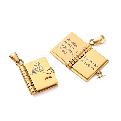 304 Stainless Steel Pendants SA-CBA694E-01G-06-1