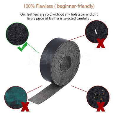 PU Leather Ribbon DIY-WH0167-34C-1
