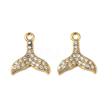 304 Stainless Steel Charms X-STAS-F321-01G-06-1