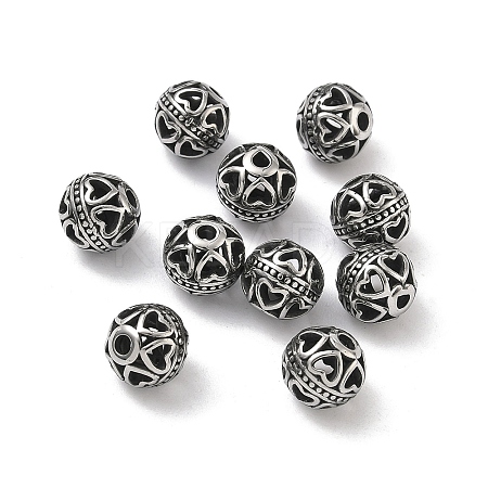 Retro 316 Surgical Stainless Steel Beads STAS-L307-17AS-05-1