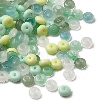 Imitation Jade Glass Beads DGLA-C005-B01-3x6mm-03-1