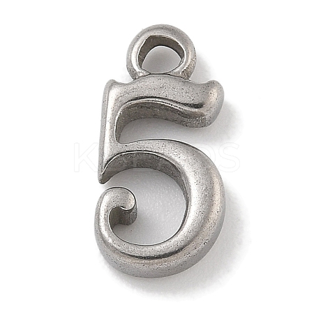 Anti-Tarnish 304 Stainless Steel Charms STAS-D197-03P-1