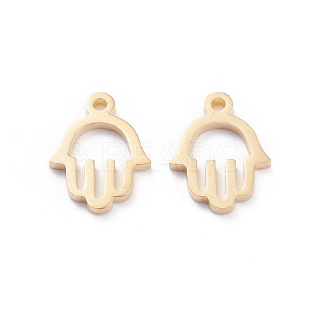304 Stainless Steel Charms STAS-I151-11G-1