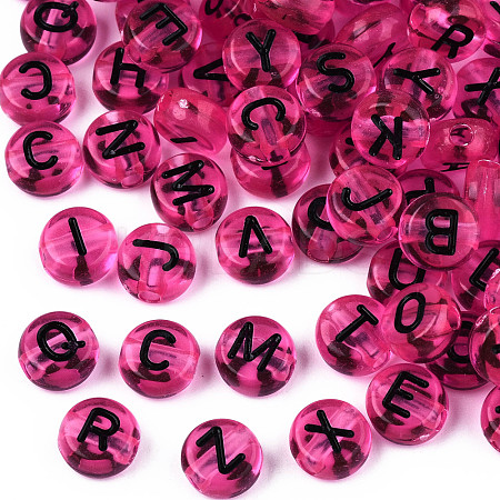 Transparent Acrylic Beads MACR-T038-08B-1