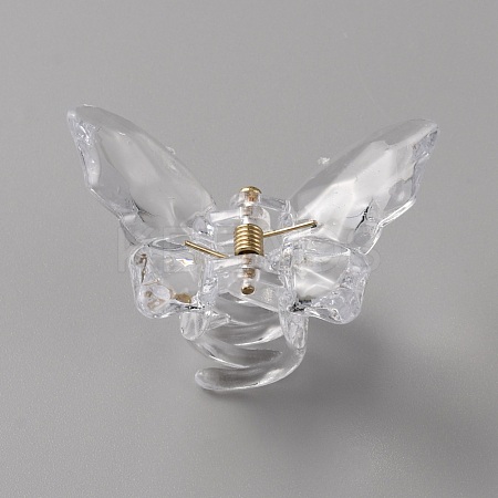 Beautiful Butterfly Plastic Claw Hair Clip PHAR-WH0012-09B-03-1