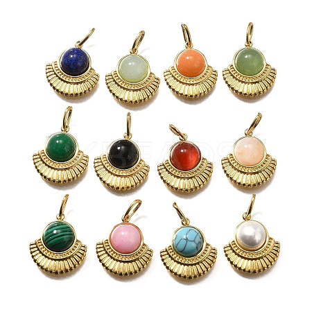 Gemstone Pendants STAS-Q337-14G-1