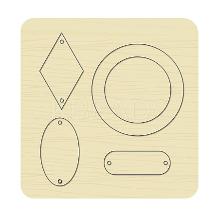 Wood Cutting Dies DIY-WH0169-56-1
