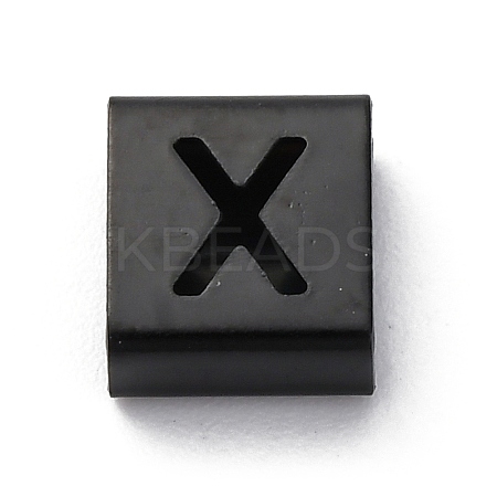 Ion Plating(IP) 304 Stainless Steel Square Slide Charms STAS-L132-15X-B-1