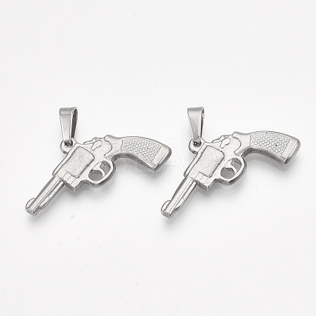 Non-Tarnish 304 Stainless Steel Pendants LS-STAS-T045-31P-1