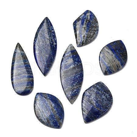 Natural Lapis Lazuli Cabochons G-Z120-02-1